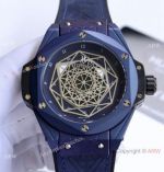 Japan Grade Hublot Sang Bleu VK Quartz Watch Blue Version